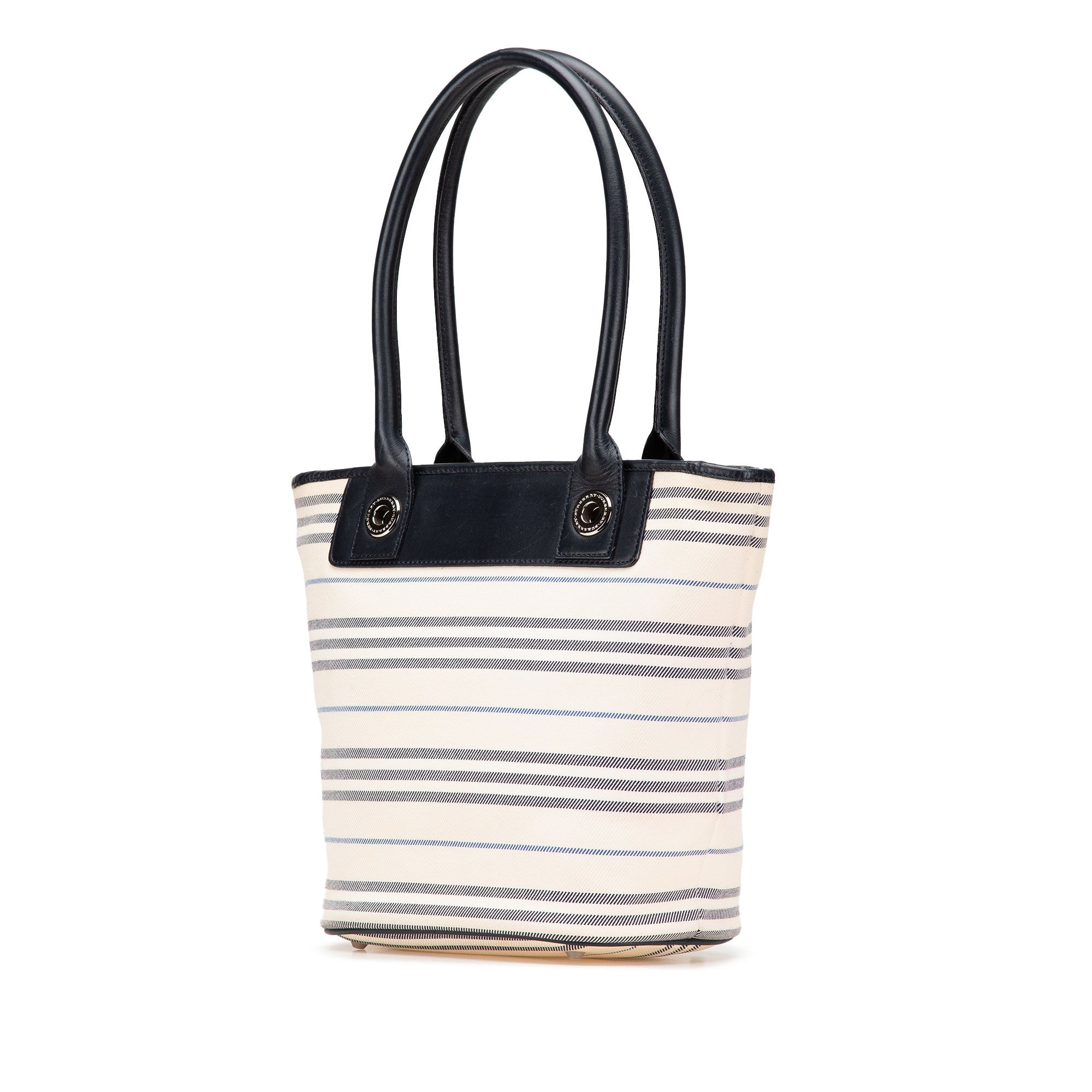 Stripes Canvas Shoulder Bag