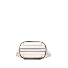 Stripes Canvas Shoulder Bag