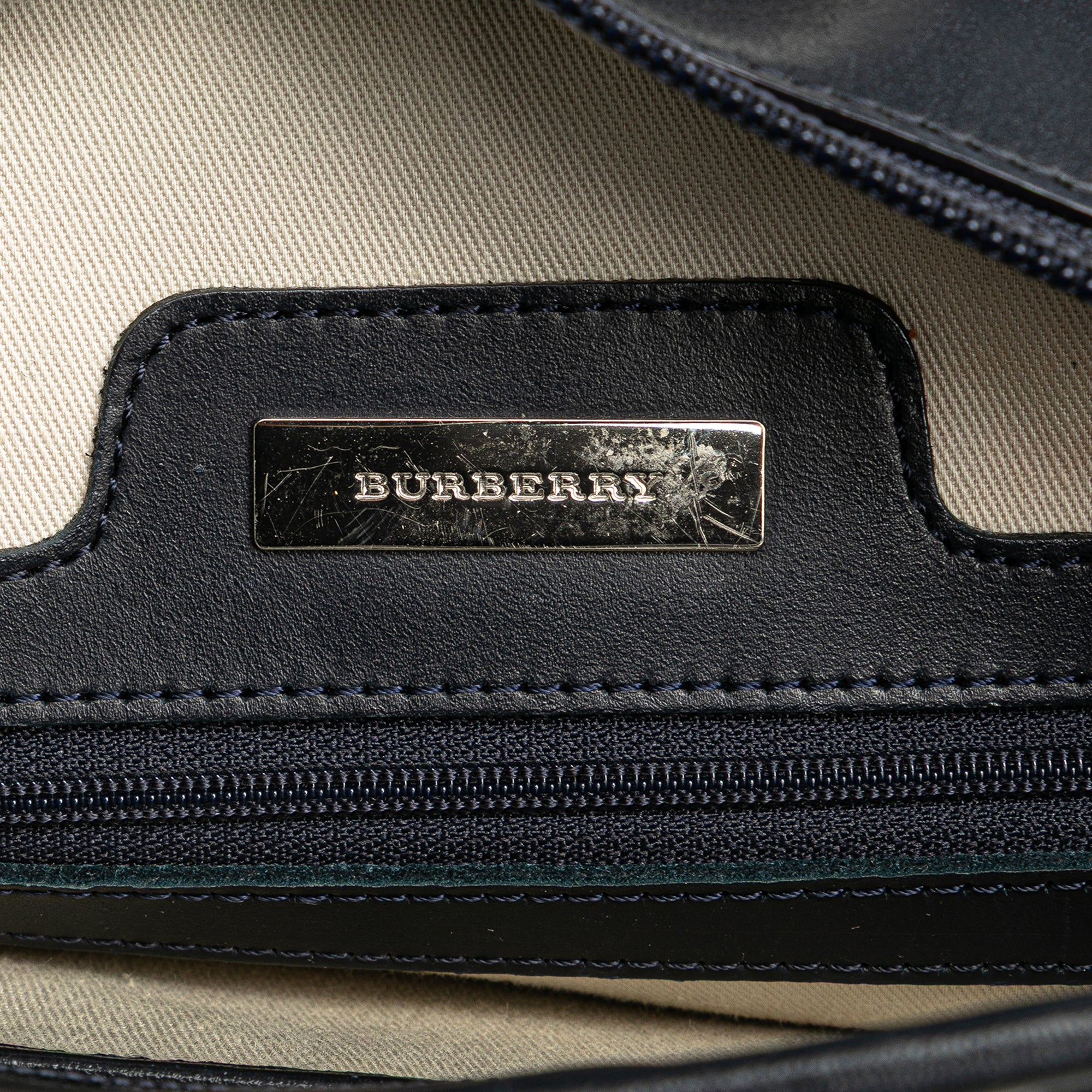 Stripes Canvas Shoulder Bag