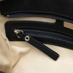 Stripes Canvas Shoulder Bag