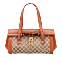 GG Canvas Bamboo Bullet Shoulder Bag