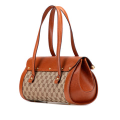 GG Canvas Bamboo Bullet Shoulder Bag