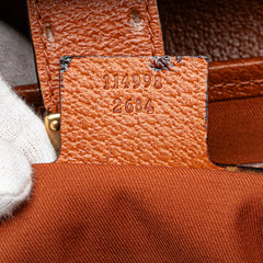 GG Canvas Bamboo Bullet Shoulder Bag