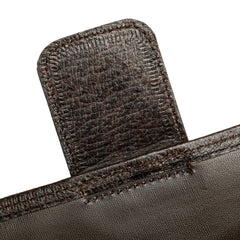 Haymarket Check Canvas Clutch