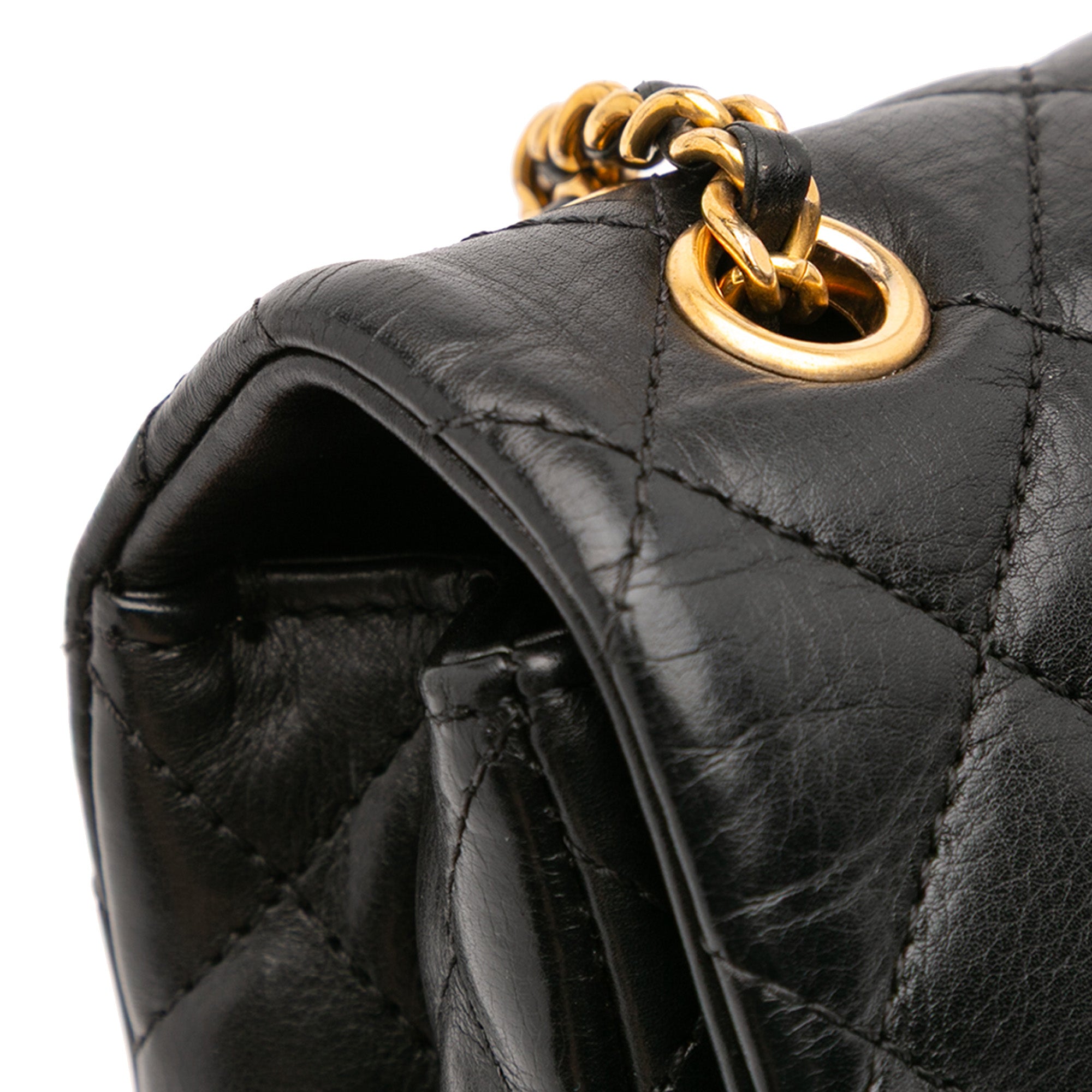 Quilted Calfskin Rock The Corner Flap