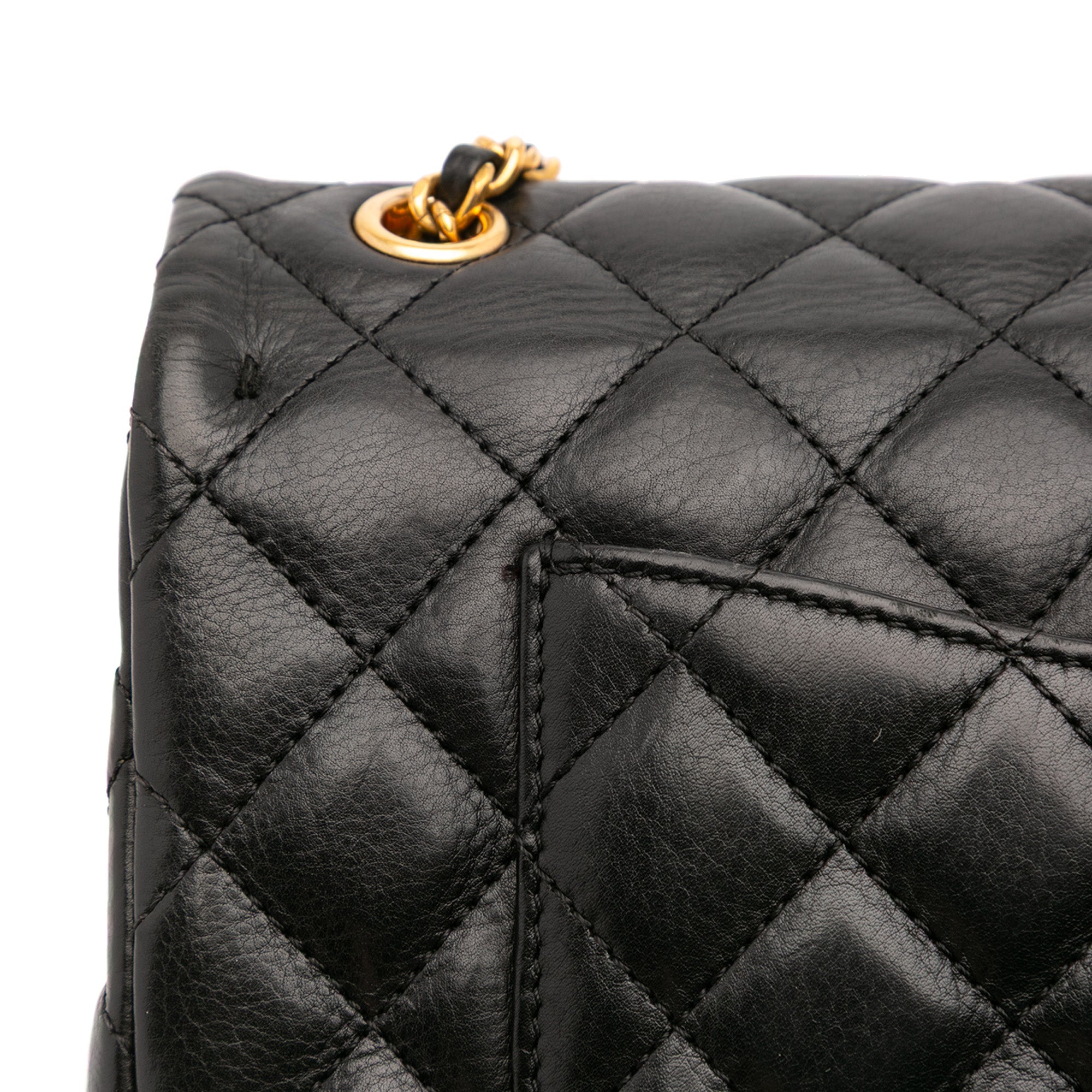 Quilted Calfskin Rock The Corner Flap