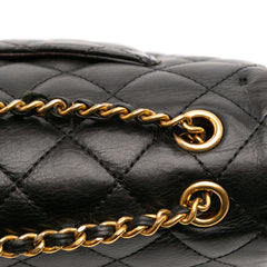 Quilted Calfskin Rock The Corner Flap