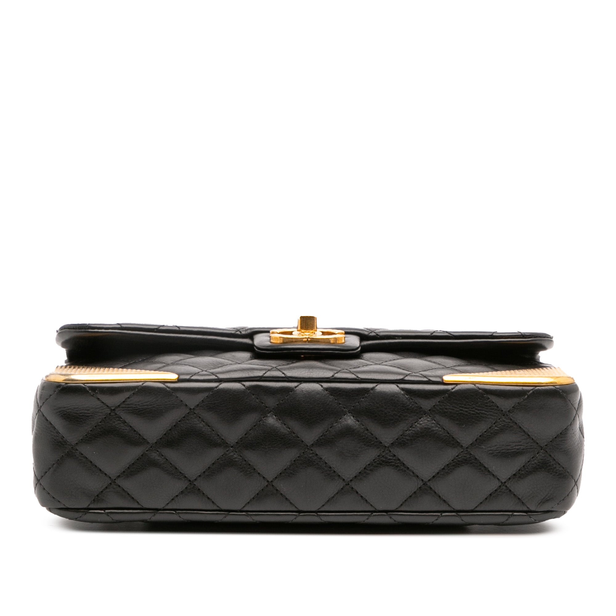 Quilted Calfskin Rock The Corner Flap