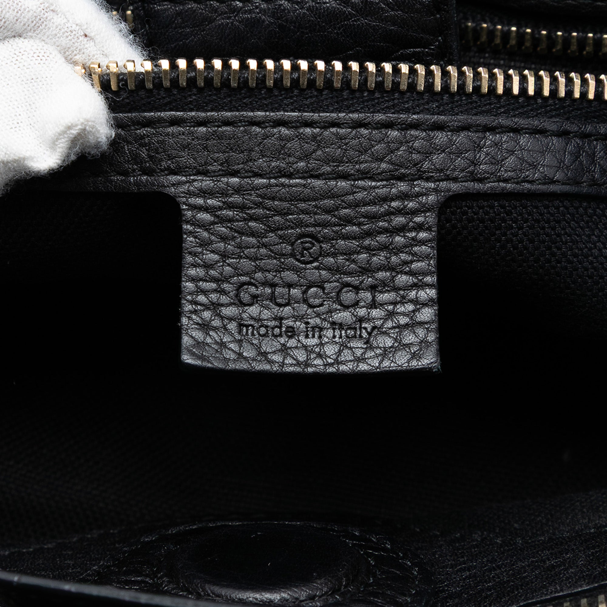 Medium Calfskin Bamboo Shopper Satchel