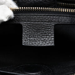 Medium Calfskin Bamboo Shopper Satchel