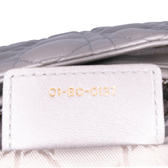 Medium Pearlescent Lambskin Cannage Lady Dior