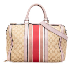 GG Canvas Web Joy Boston Bag