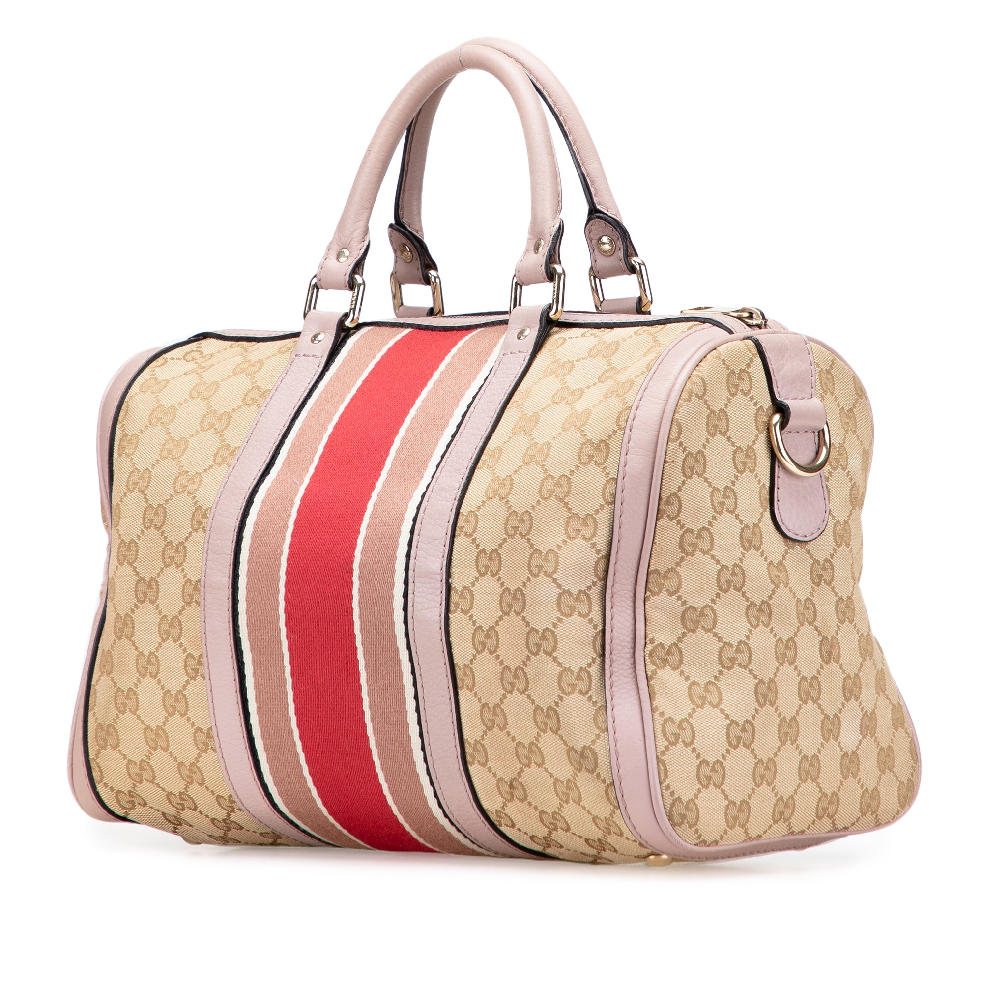 GG Canvas Web Joy Boston Bag