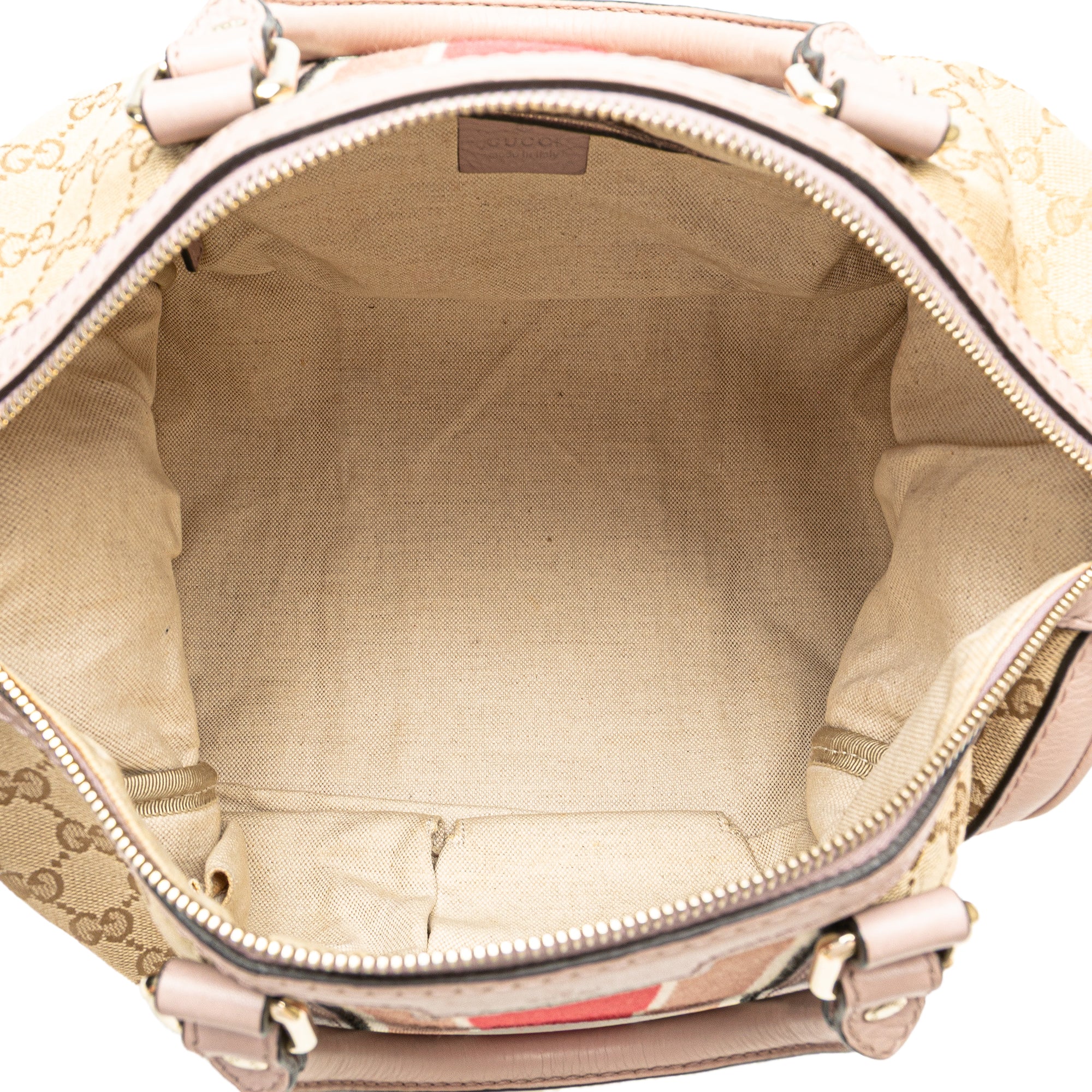 GG Canvas Web Joy Boston Bag