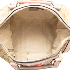 GG Canvas Web Joy Boston Bag