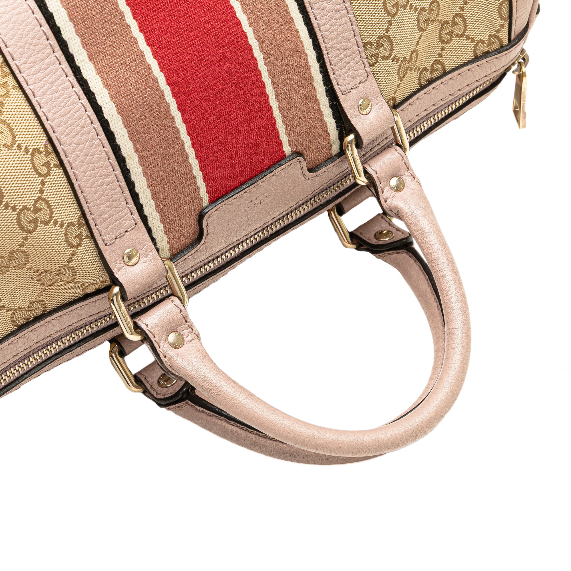 GG Canvas Web Joy Boston Bag