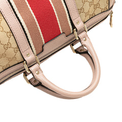 GG Canvas Web Joy Boston Bag