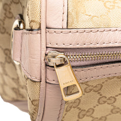 GG Canvas Web Joy Boston Bag