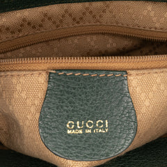 Suede Bamboo Satchel