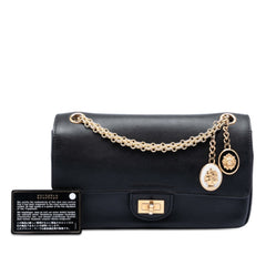 Calfskin Reissue 2.55 Medallion Nude Double Flap 225