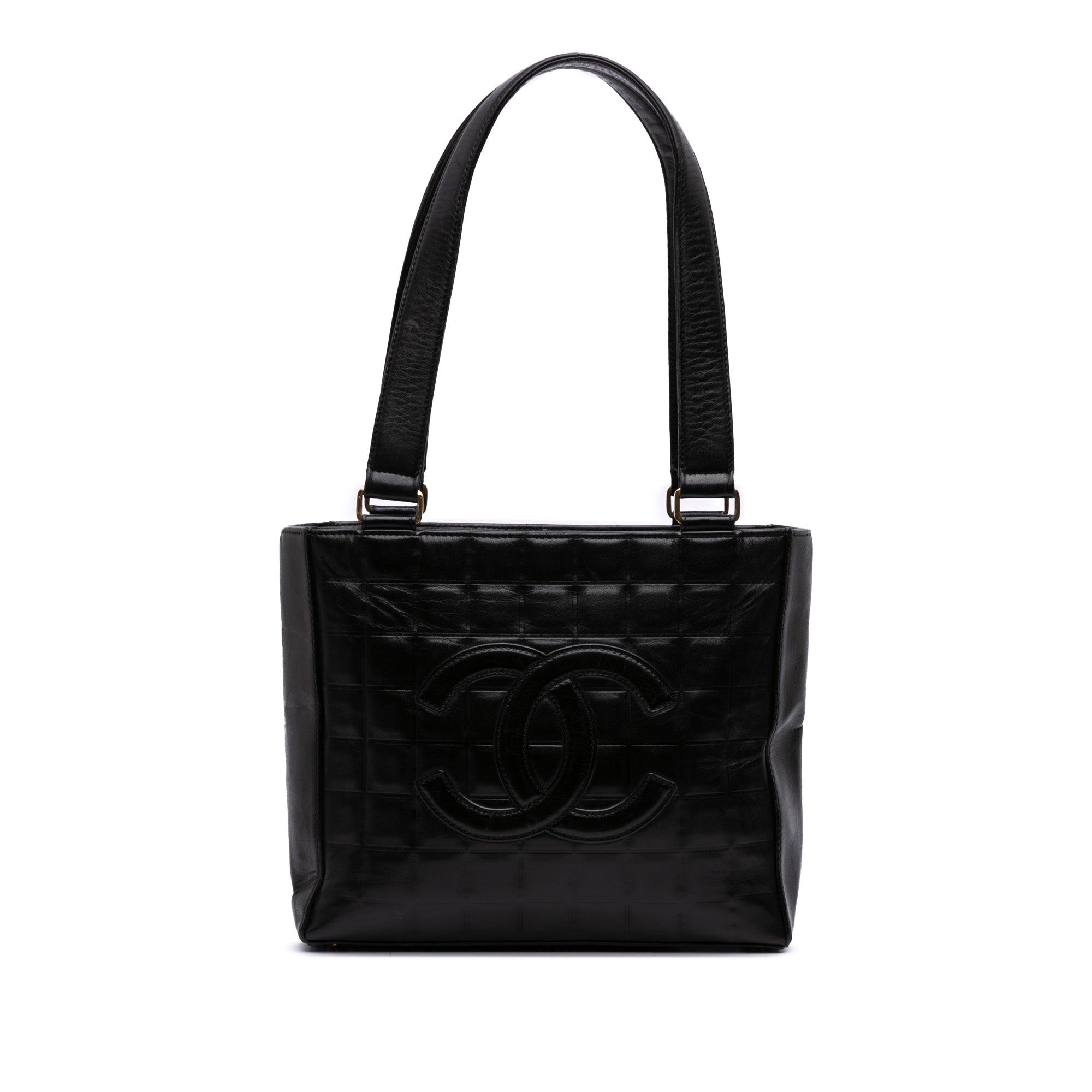 CC Lambskin Chocolate Bar Tote