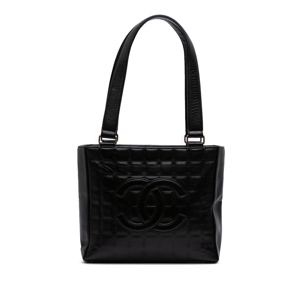 CC Lambskin Chocolate Bar Tote