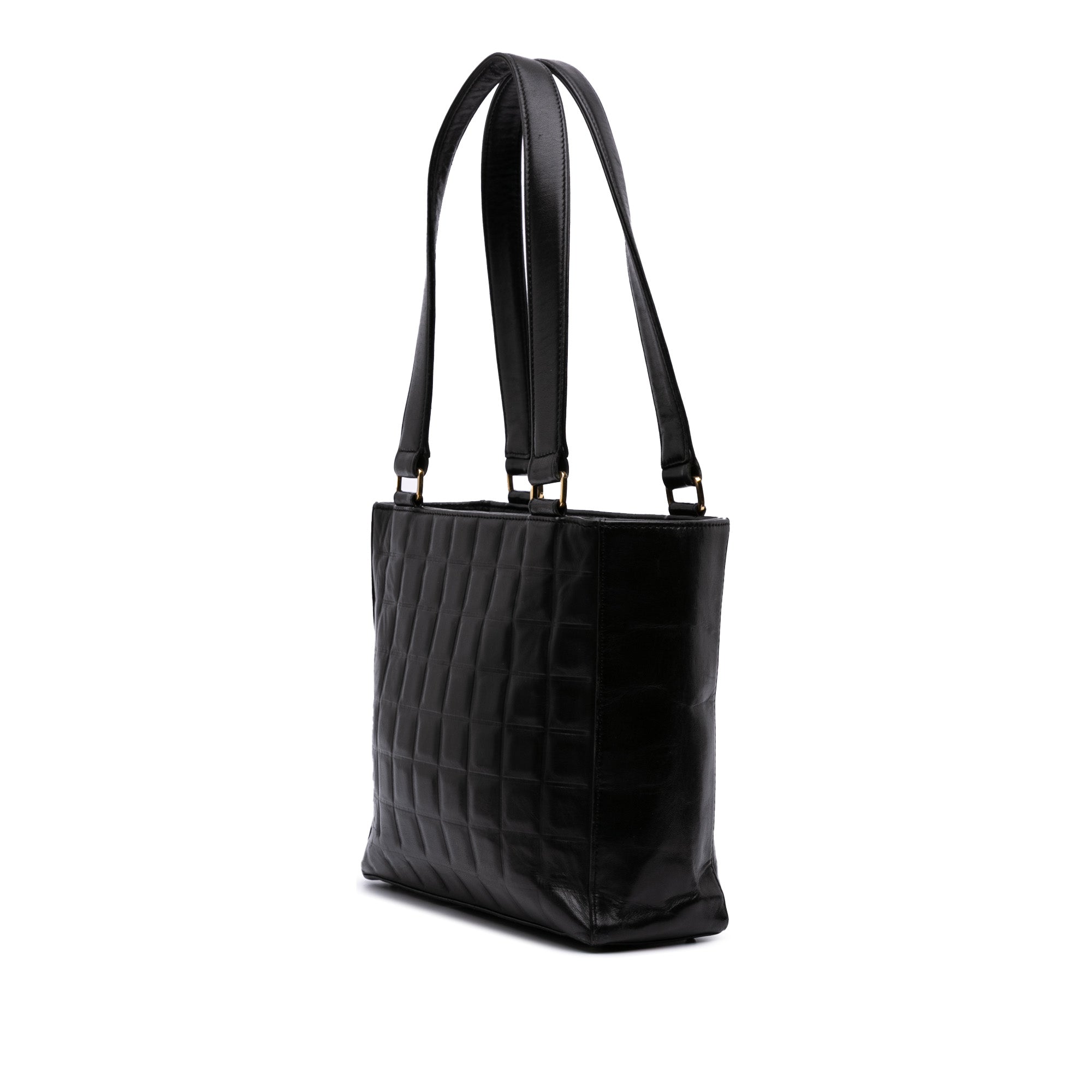 CC Lambskin Chocolate Bar Tote