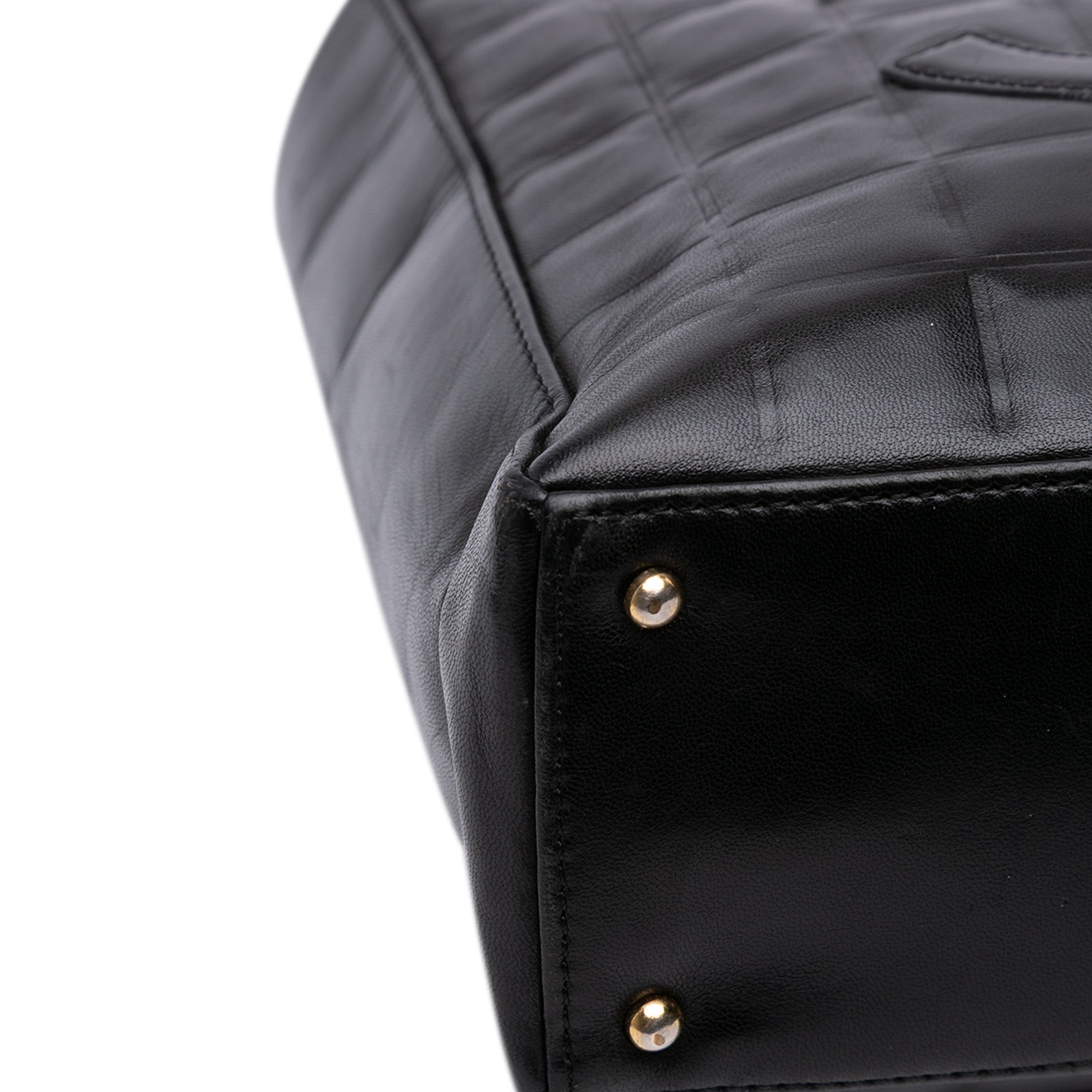 CC Lambskin Chocolate Bar Tote