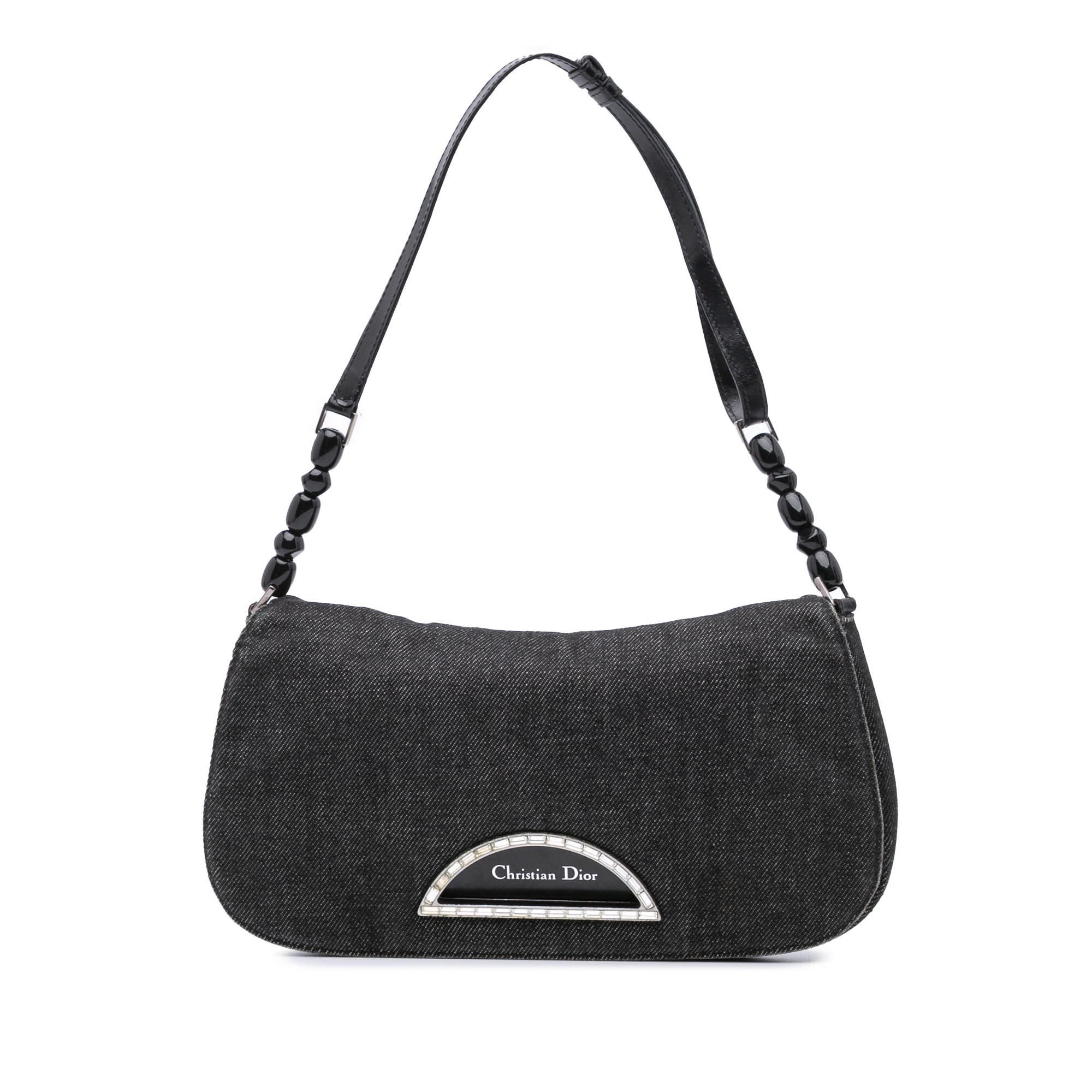 Denim Malice Flap Shoulder Bag