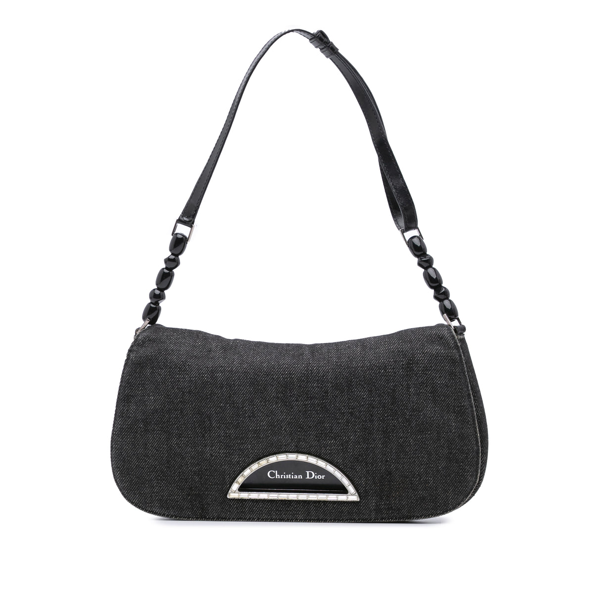 Denim Malice Flap Shoulder Bag