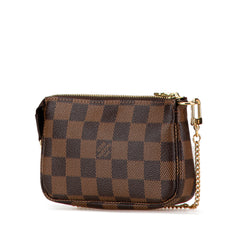 Damier Ebene Trunks and Bags Mini Pochette Accessoires