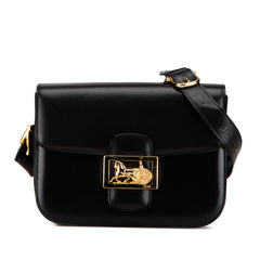 Calfskin Horse Carriage Shoulder Bag