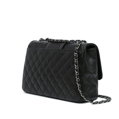 Large Quilted Lambskin Elementary Chic Flap