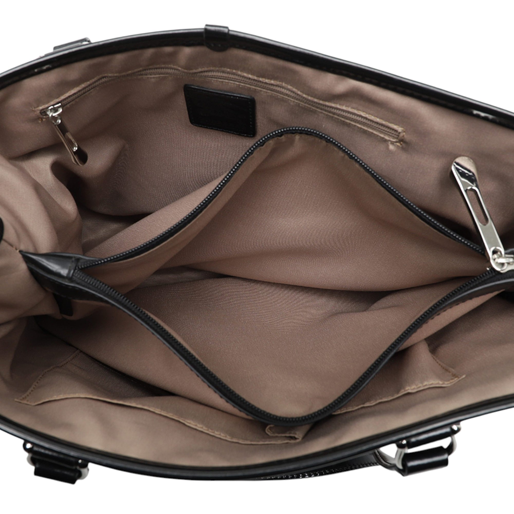 Supernova Check Coated Canvas Tote