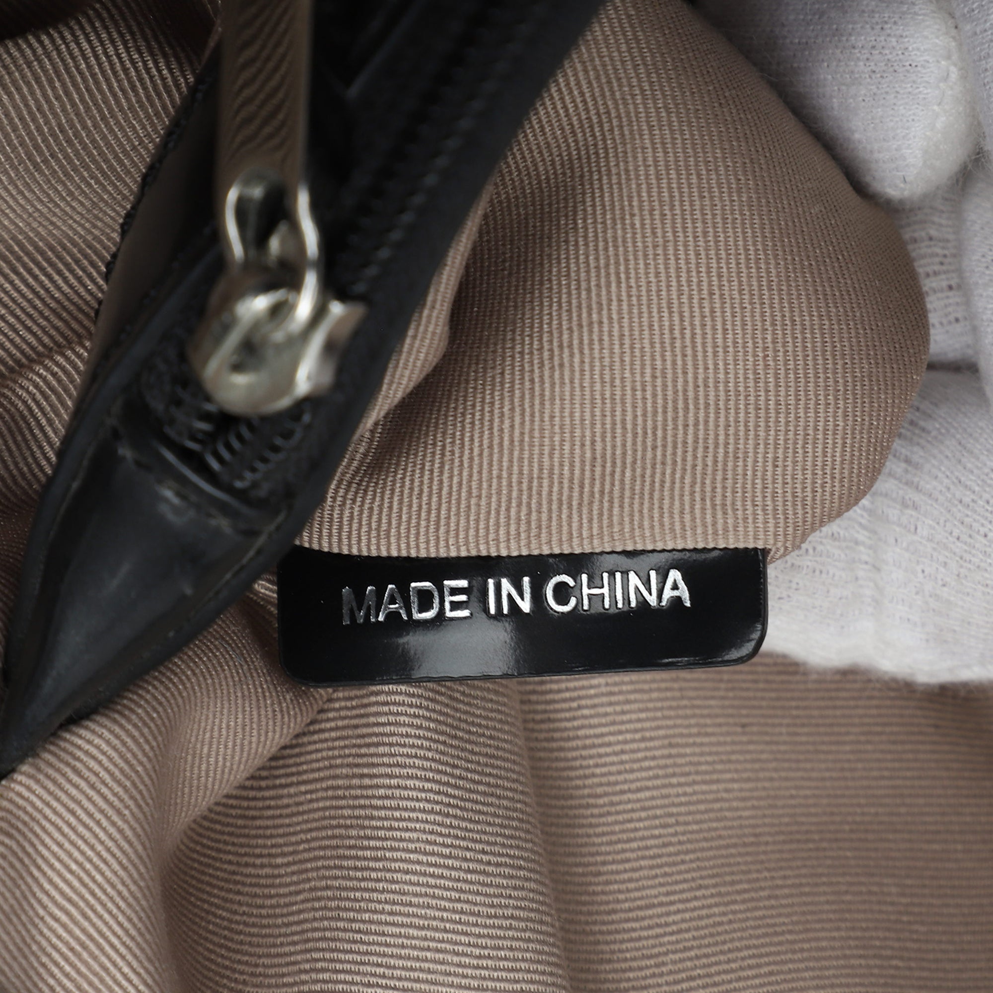 Supernova Check Coated Canvas Tote