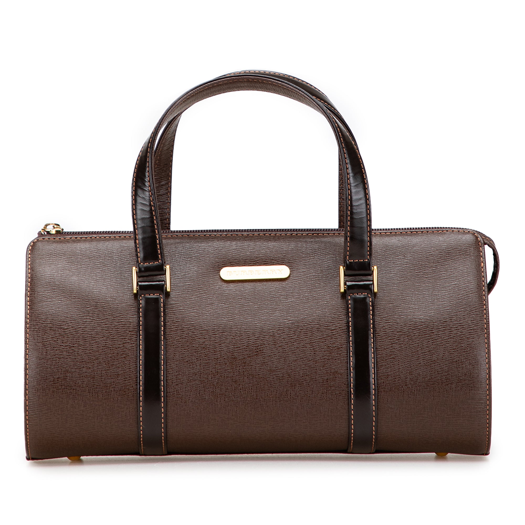 Leather Boston Bag