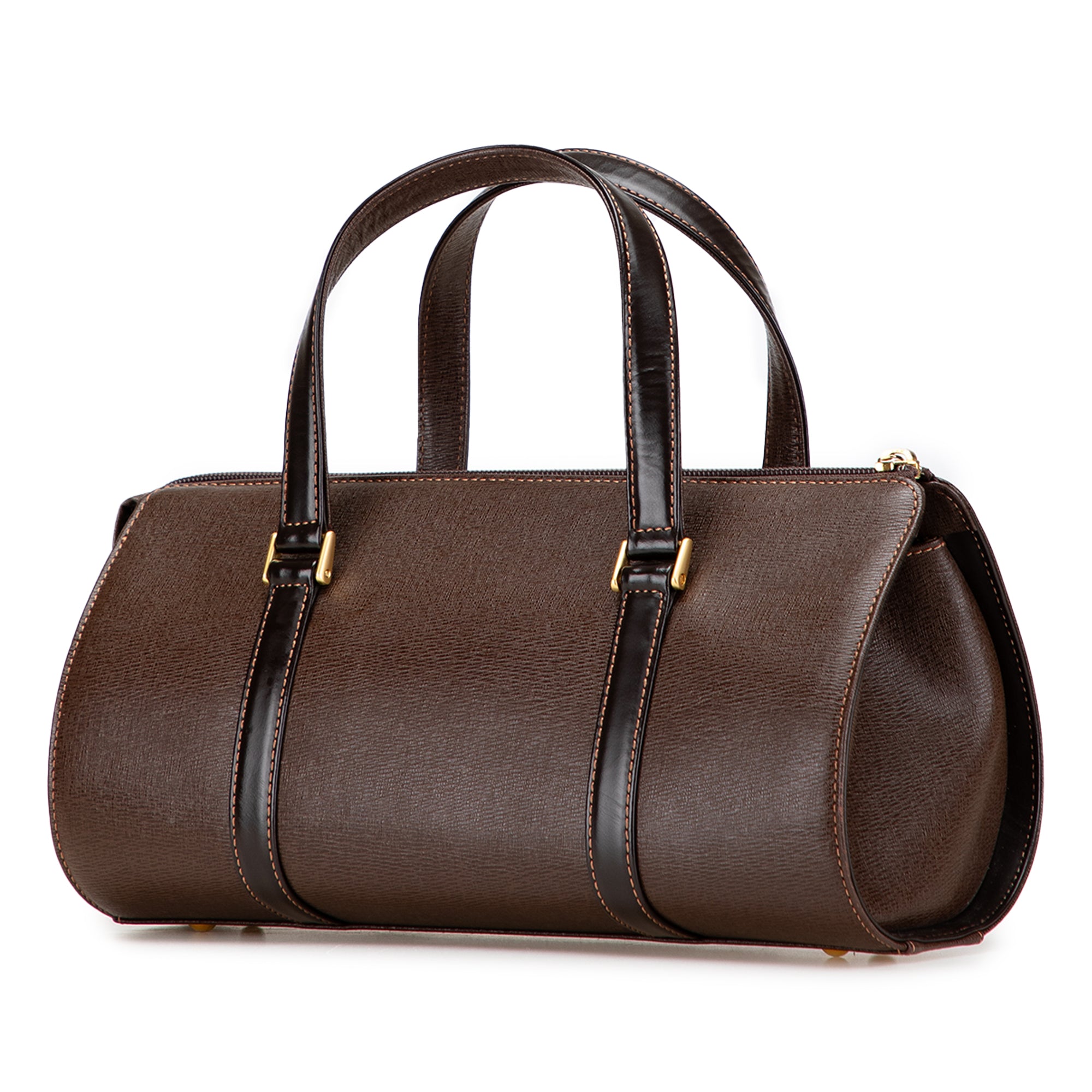 Leather Boston Bag