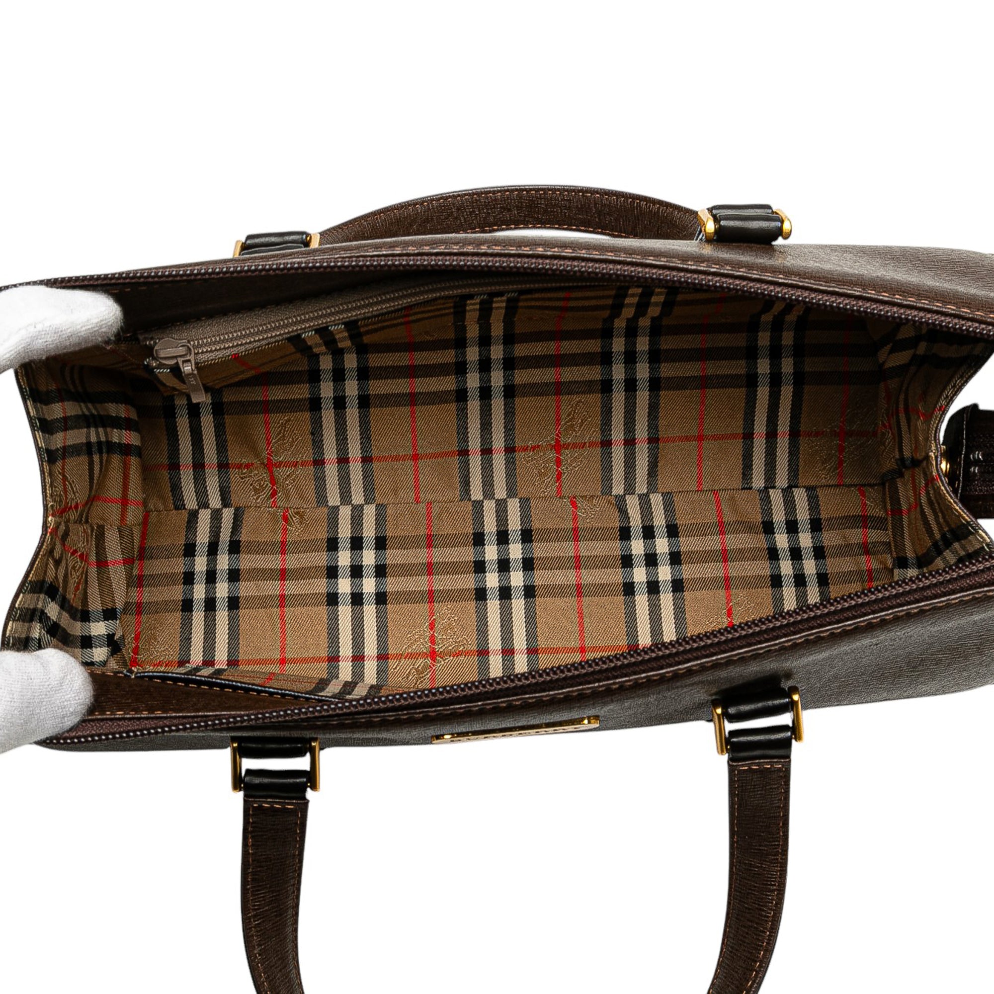 Leather Boston Bag