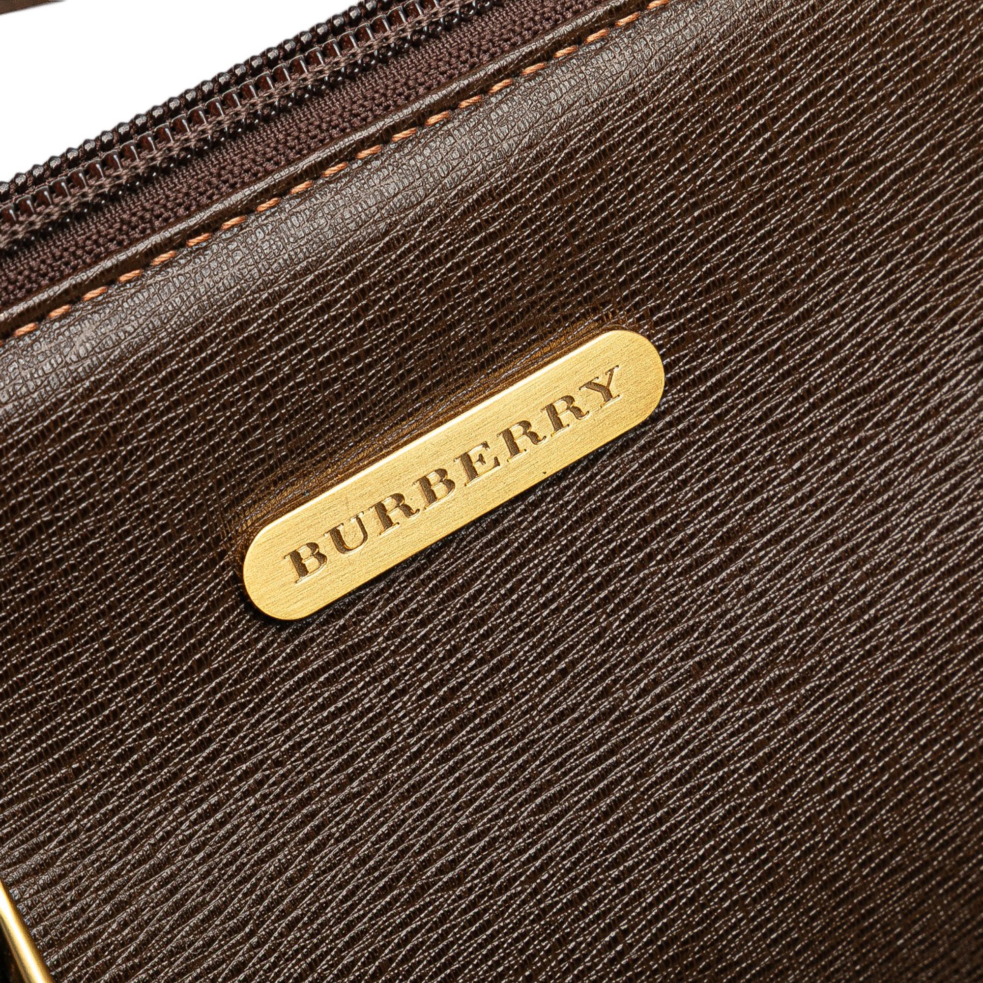 Leather Boston Bag