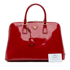 Large Spazzolato Promenade Satchel
