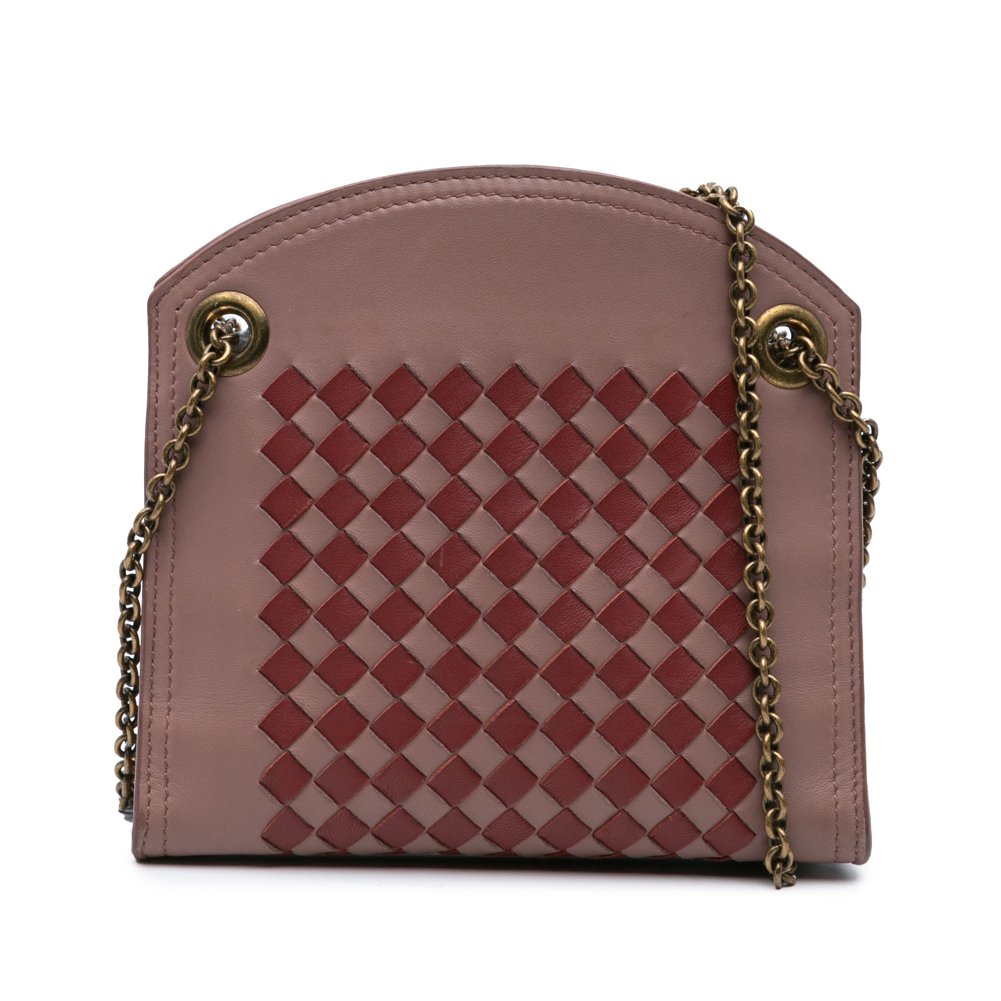 Nappa Intrecciato Chain Wallet