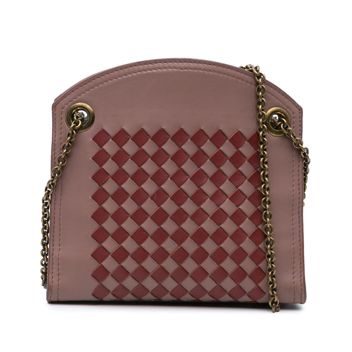 Nappa Intrecciato Chain Wallet