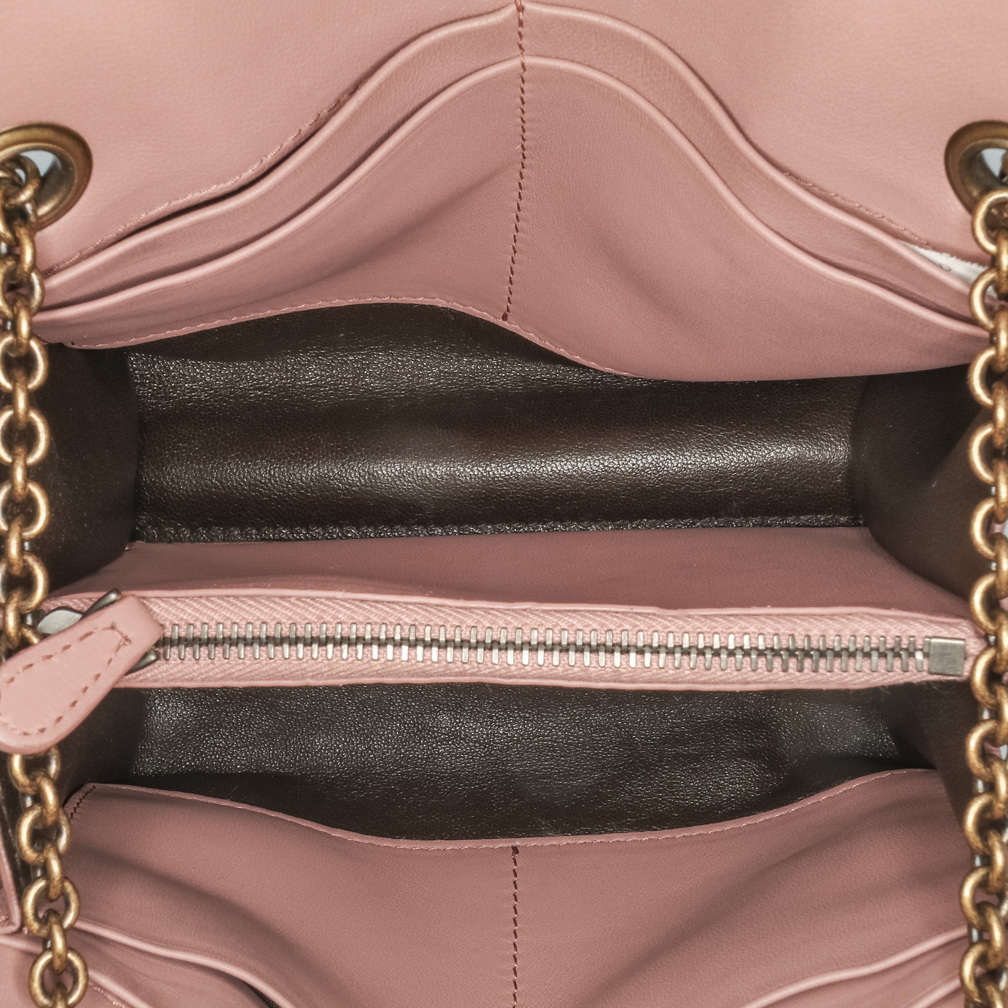 Nappa Intrecciato Chain Wallet