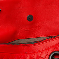 Medium Nappa Intrecciato Double Chain Tote