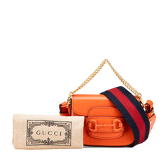Mini Leather Horsebit 1955 Web Satchel