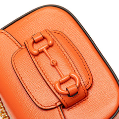 Mini Leather Horsebit 1955 Web Satchel