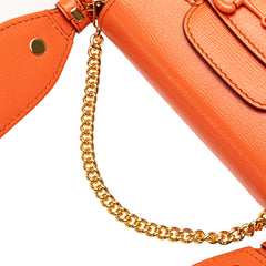 Mini Leather Horsebit 1955 Web Satchel