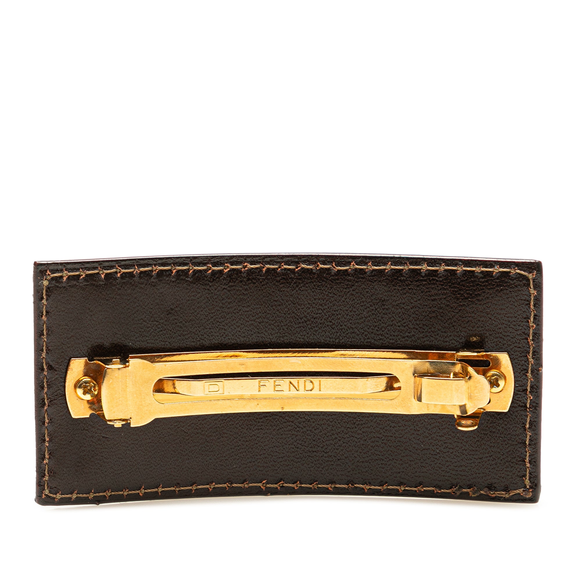 Zucca Canvas Barrette Hair Clip