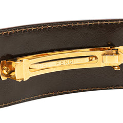 Zucca Canvas Barrette Hair Clip