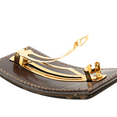 Zucca Canvas Barrette Hair Clip